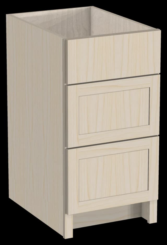 Three Drawer Base Cabinet