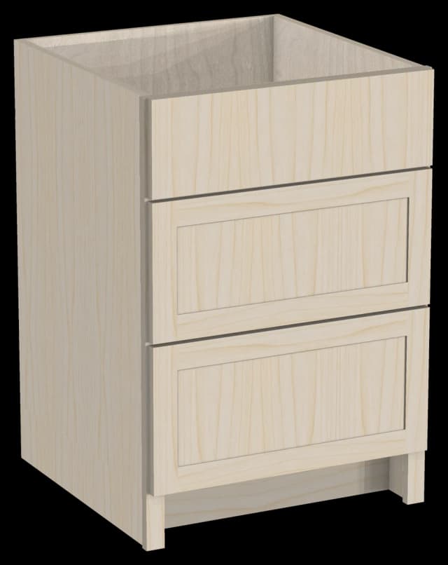 Three Drawer Base Cabinet
