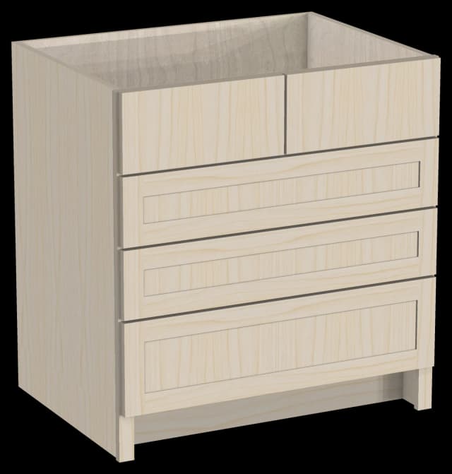 Five Drawer Base Cabinet
