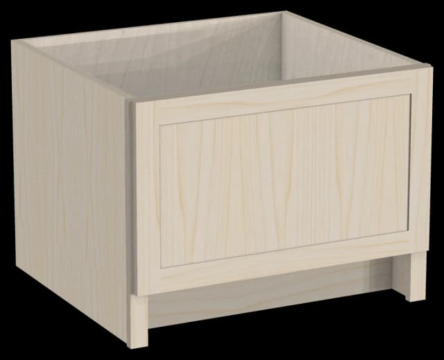 One Drawer Bench Seating Cabinet