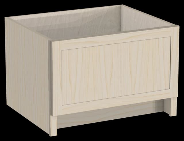 One Drawer Bench Seating Cabinet