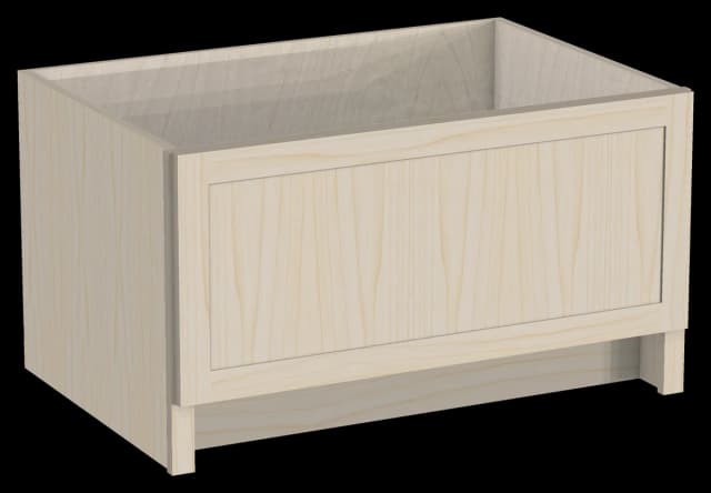 One Drawer Bench Seating Cabinet