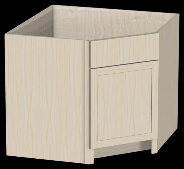 Diagonal Corner Sink Base Cabinet