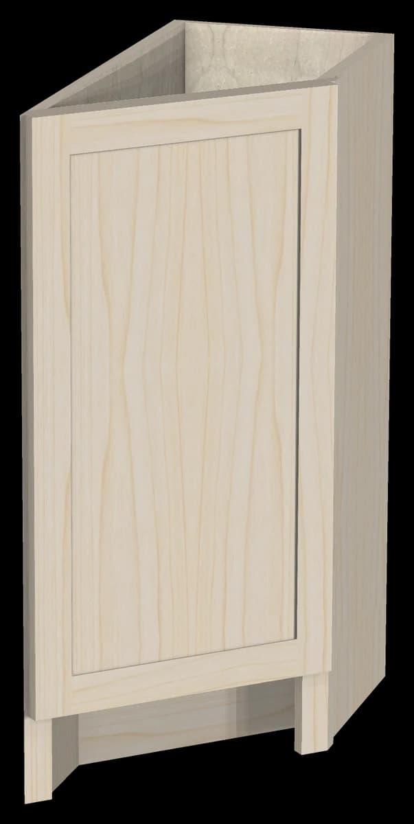 Transitional Angle Base Cabinet Right
