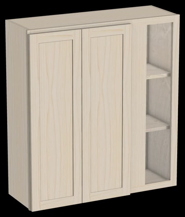 Blind Right Corner Wall Cabinet