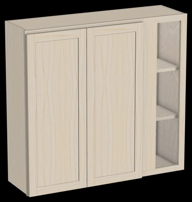 Blind Right Corner Wall Cabinet