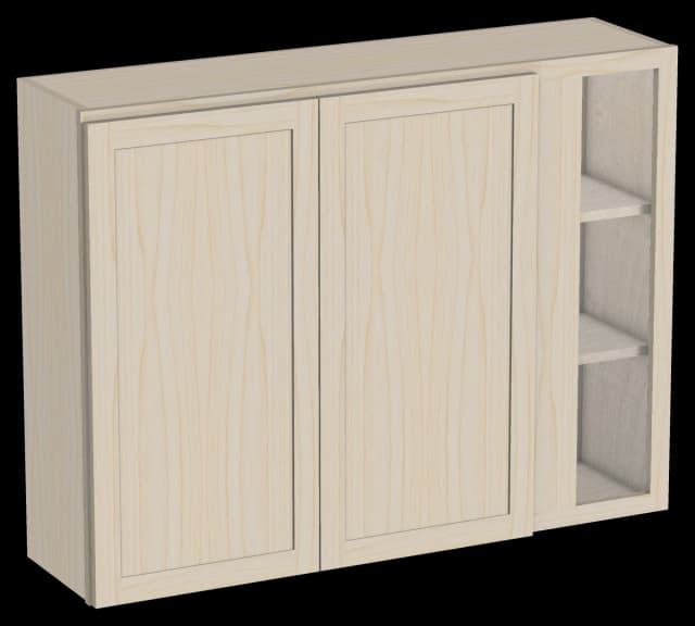 Blind Right Corner Wall Cabinet