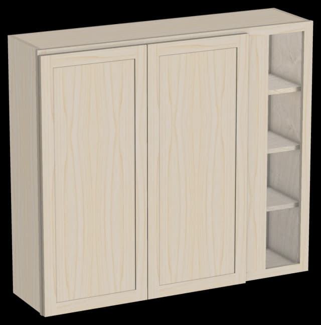 Blind Right Corner Wall Cabinet