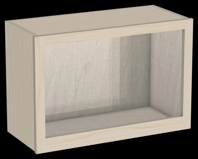 Wall 12 Plate Rack Cabinet