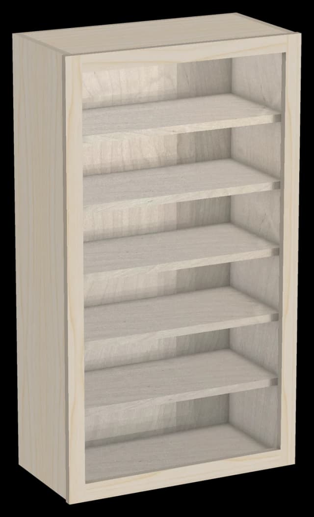 Vertical Wine Rack Cabinet