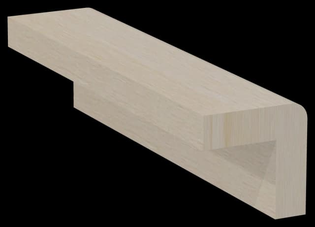 Outside Corner Molding 1H x 1W x 72L
