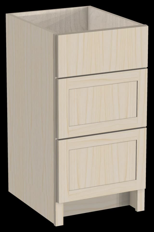 Three Drawer Tall Base Cabinet