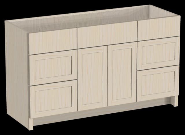 6-Drawer Combo Tall Vanity Cabinet