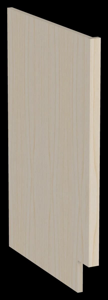 Dishwasher Return Right with Toe Kick 1 1/2 Wide
