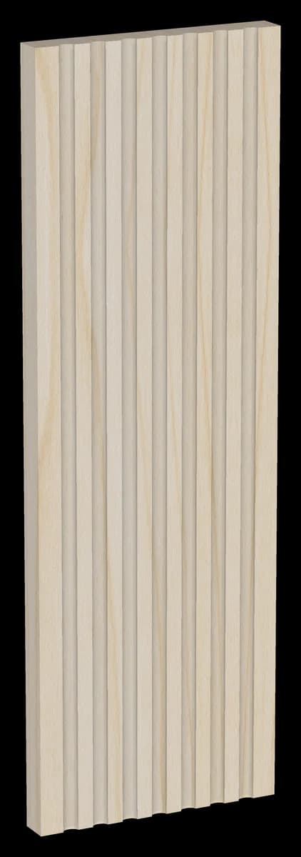 Fluted Wall Filler 6W x 18H x 3/4D