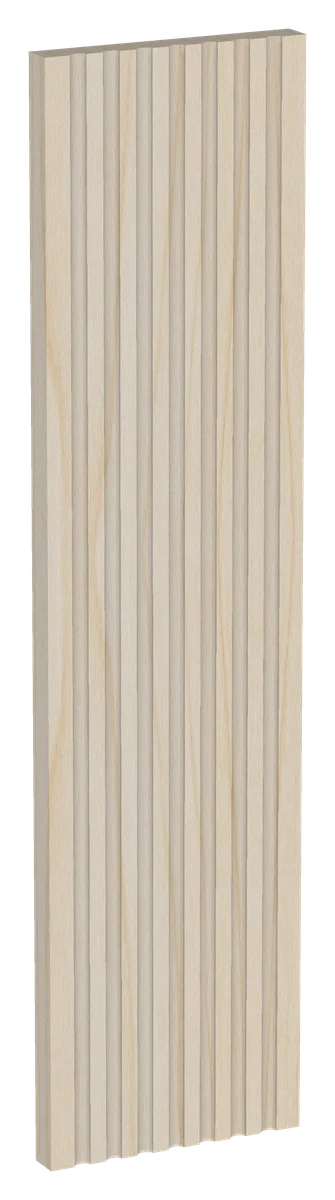 Fluted Wall Filler 6W x 24H x 3/4D
