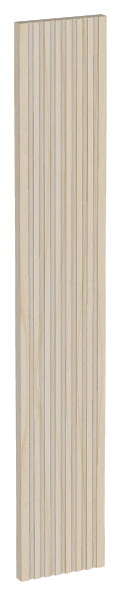 Fluted Wall Filler 6W x 36H x 3/4D