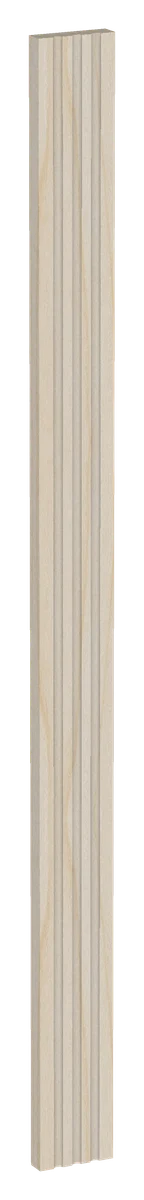 Fluted Wall Filler 3W x 42H x 3/4D