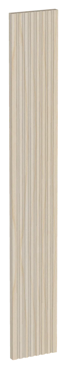 Fluted Wall Filler 6W x 42H x 3/4D