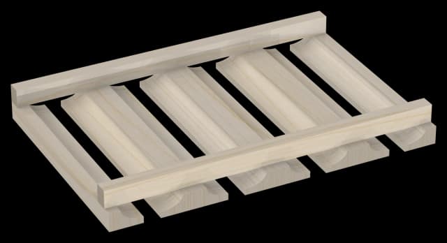 Glass Rack 18W x 12D