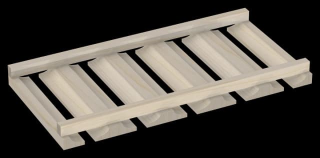 Glass Rack 24W x 12D
