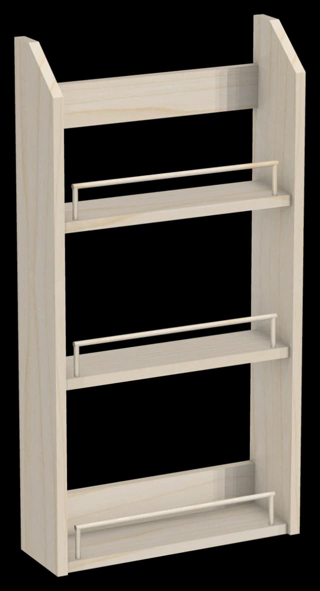 Spice Rack 12 1/2W
