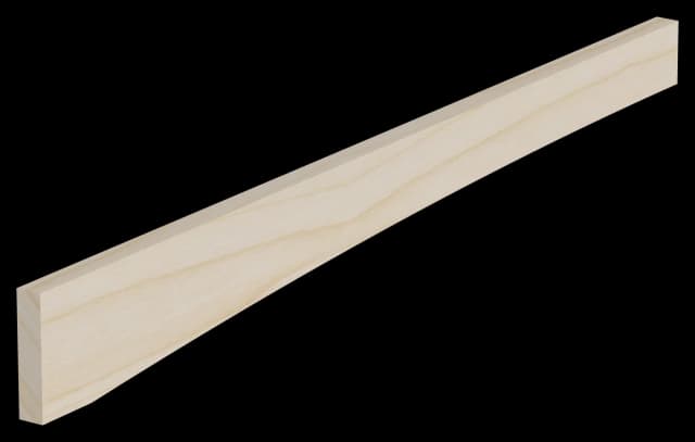 Arched Valance 3-1/2H x 30L x 3/4D
