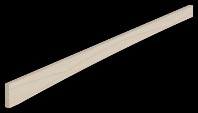 Arched Valance 3-1/2H x 48L x 3/4D