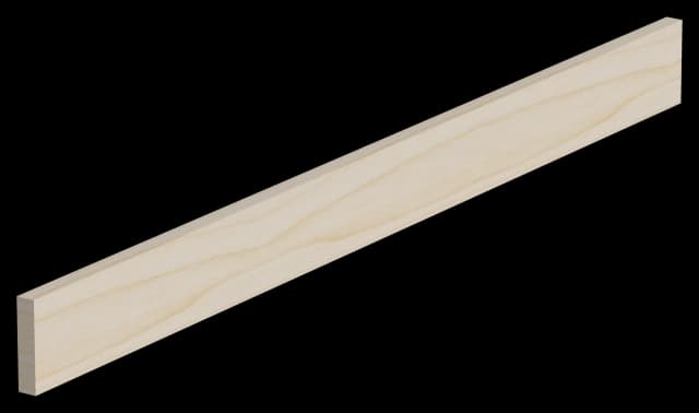 Straight Valance 3-1/2H x 42L x 3/4D