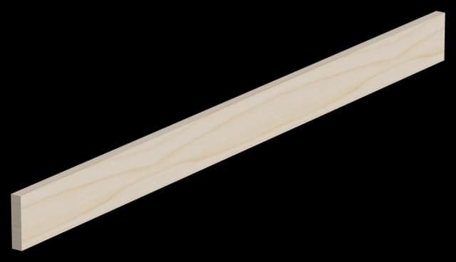 Straight Valance 3-1/2H x 48L x 3/4D