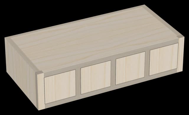 Apothecary Drawer 24 Wide Inset