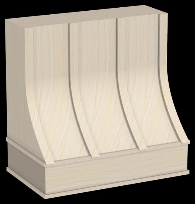 Greenwich Strapped Wood Range Hood