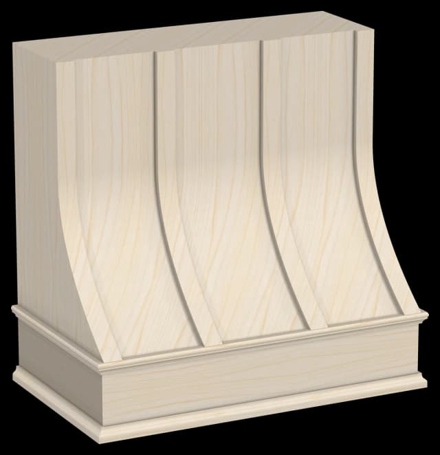 Greenwich Classic Strapped Wood Range Hood