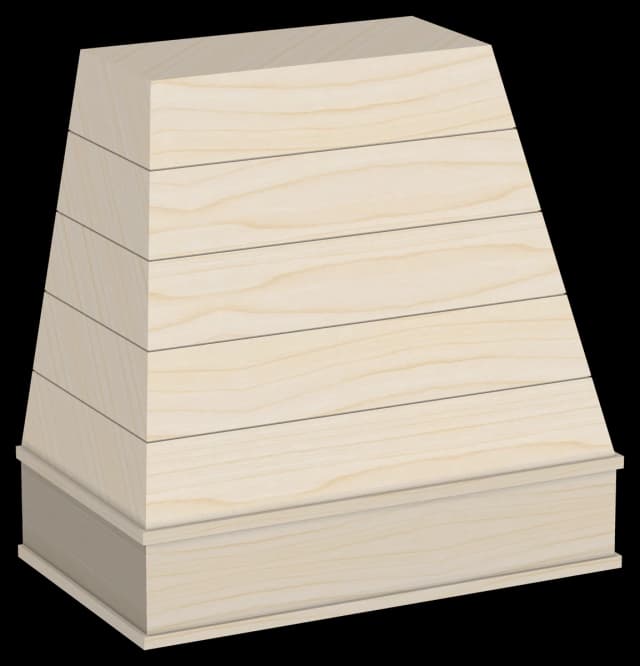 Yorkshire Shiplap Wood Range Hood