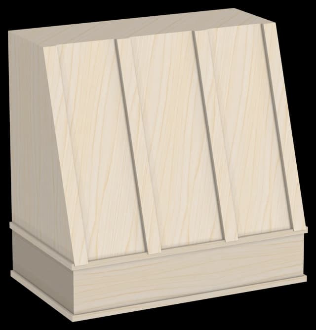 Cambridge Strapped Wood Range Hood