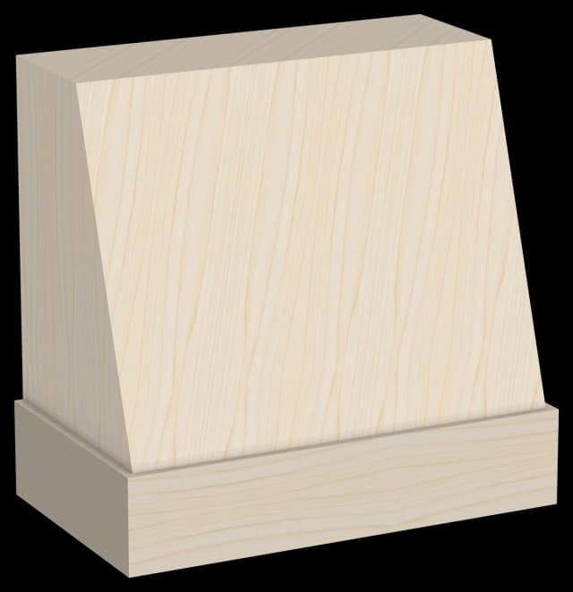 Cambridge Maple Band Wood Range Hood