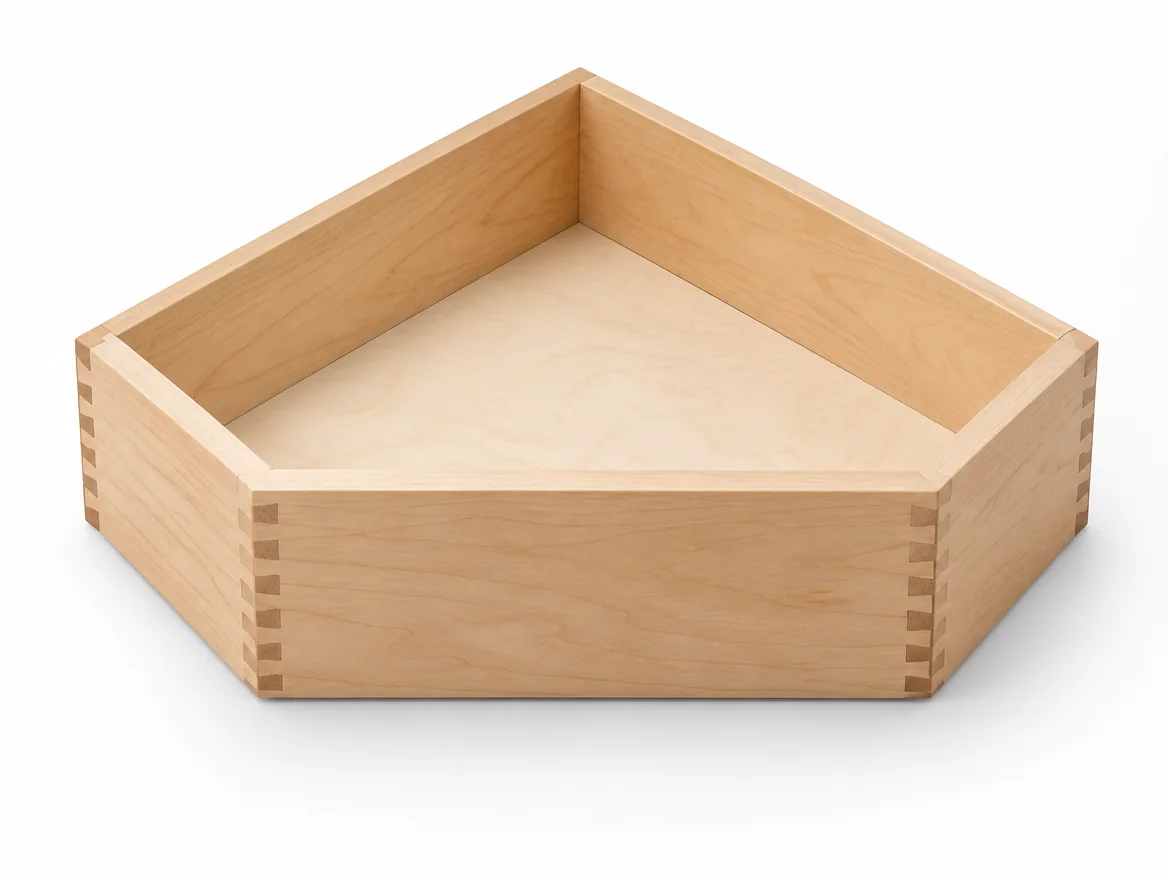 Corner drawer
