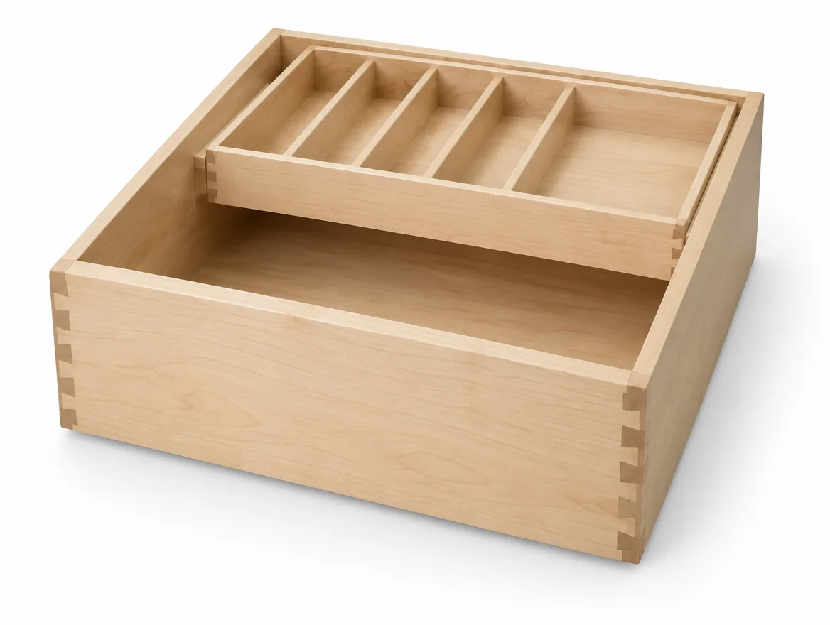 Double deck drawer