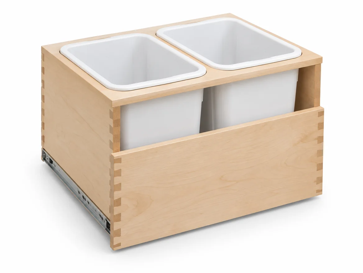 Trash can drawer
