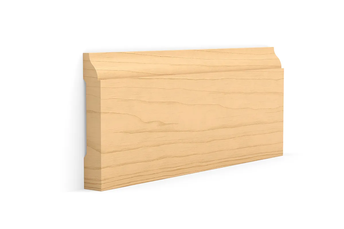 Baseboard, 3 1/4 inch, poplar