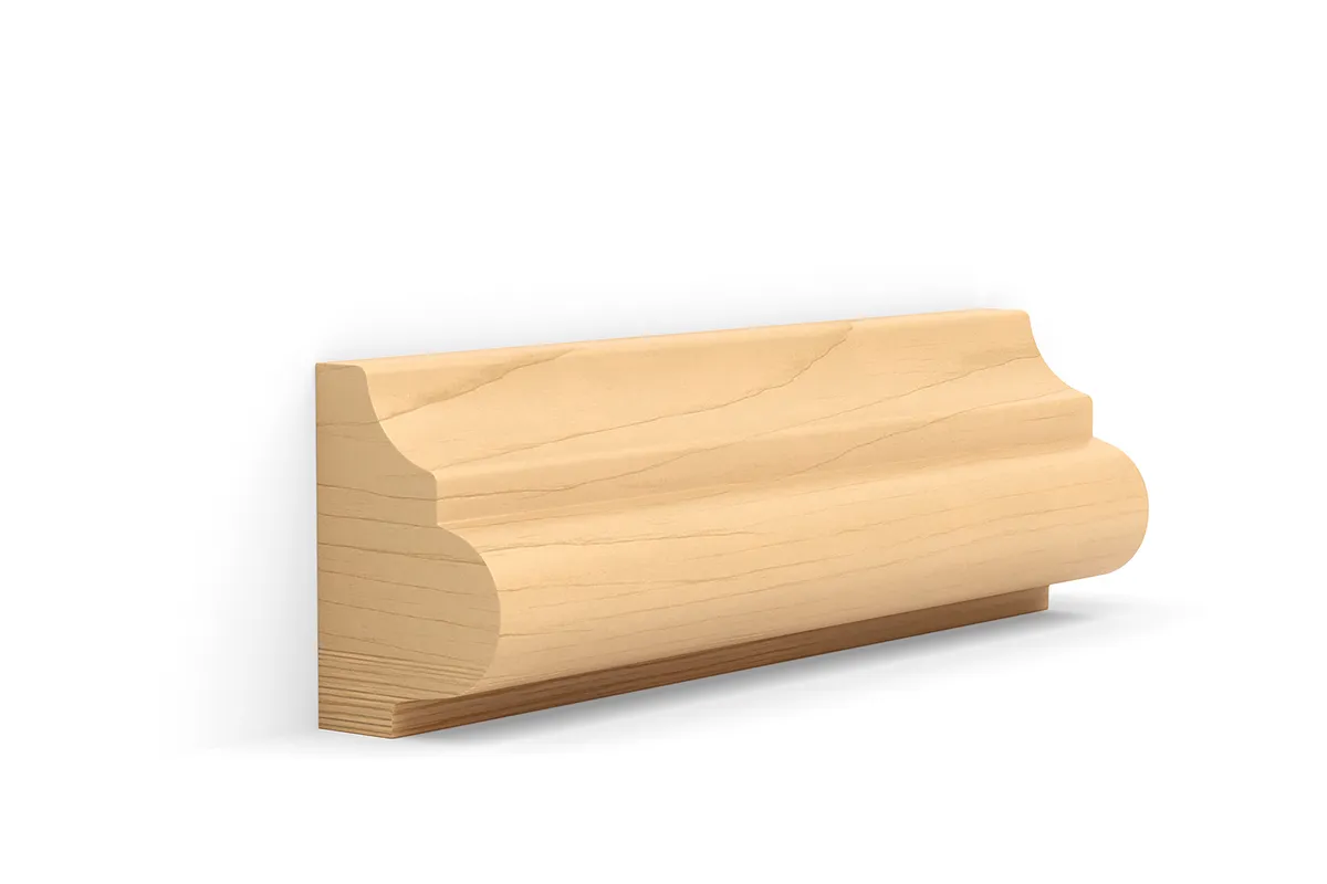 Base cap, 7/8 inch, poplar